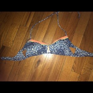 Victoria’s Secret Printed Grecian bikini top